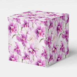 Orchids Party Leckerei Geschenkschachtel