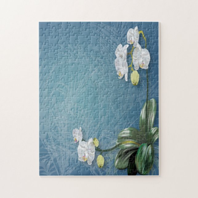 Orchids und Ferns Puzzle (Vertikal)
