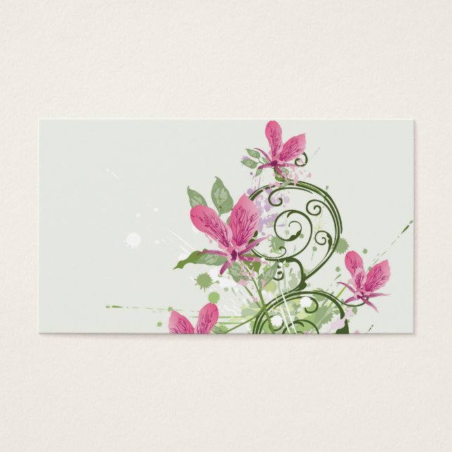 Orchids-Visitenkarte (Vorderseite)