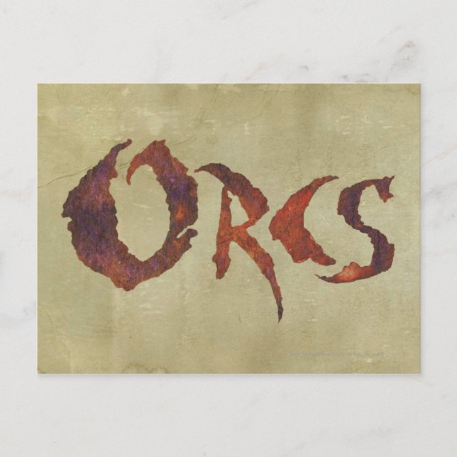 Orcs Postkarte (Vorderseite)