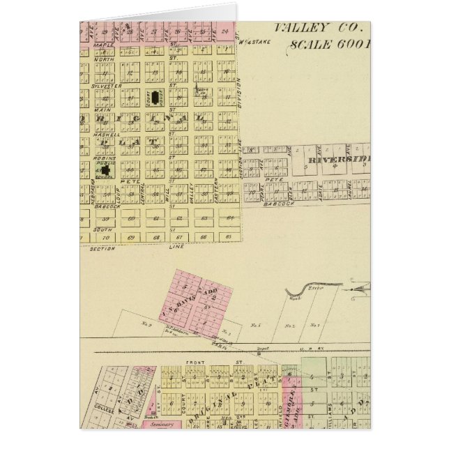 Ord und Buffalo, Nebraska (Vorne)