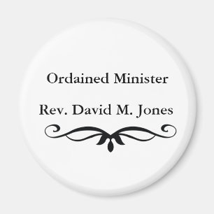 ORDAINED MINISTER GIFTS MAGNET