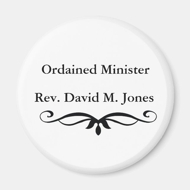 ORDAINED MINISTER GIFTS MAGNET