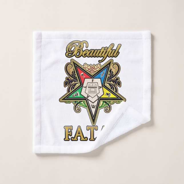 Orden der Ost-Sterne Badhandtuch Set (Waschlappen)