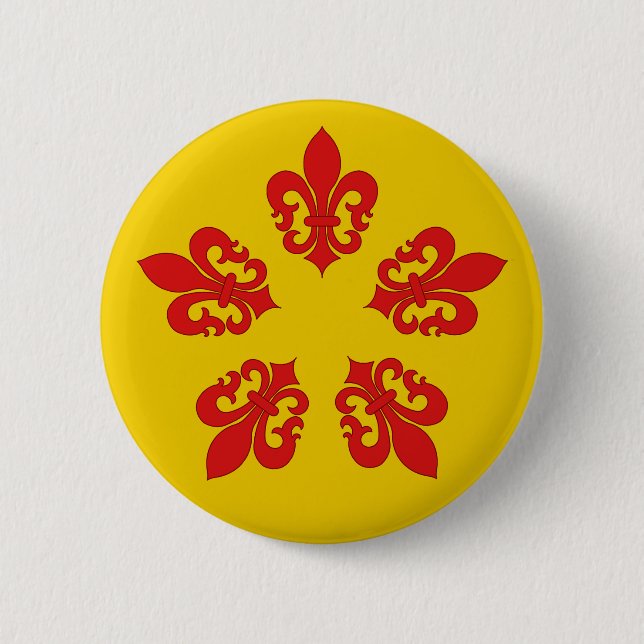 Orden des Fleur de Soleil Knopf Button (Vorderseite)