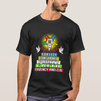 Orden des östlichen Sterns Oes Treue Reinheit Glau T-Shirt