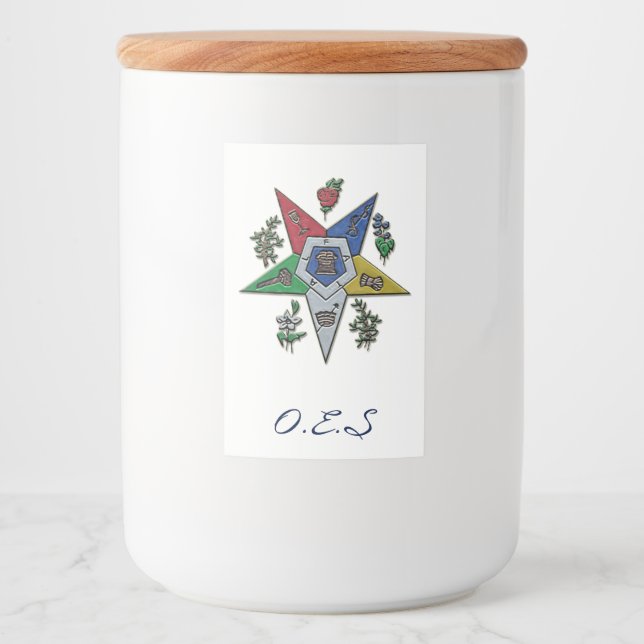 Orden des Oststerns Lebensmitteletikett (Vorderseite)