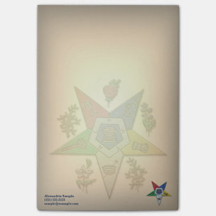 Orden des Oststerns Post-it Klebezettel