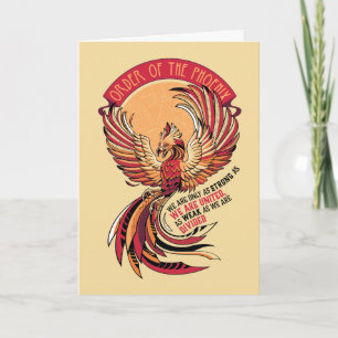 Orden des Phoenix-Häkchens Karte