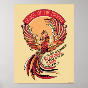 Orden des Phoenix-Häkchens Poster