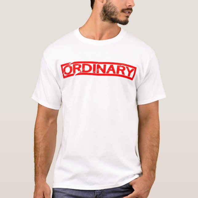 Ordentliche Briefmarke T-Shirt (Vorderseite)