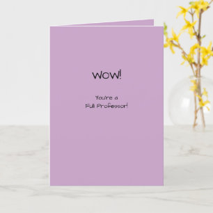 Ordentlicher Professor Herzlichen Glückwunsch Akad Karte