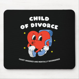 Ordertes und mentalisch gestörtes Kind von Div Mousepad