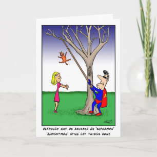 Ordinary Superhero - Father's Day Card. Karte