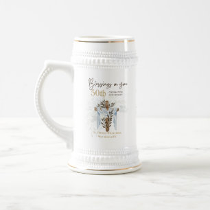ORDINATION JAHRESTAGUNG PriesterPastor Minister Bierglas