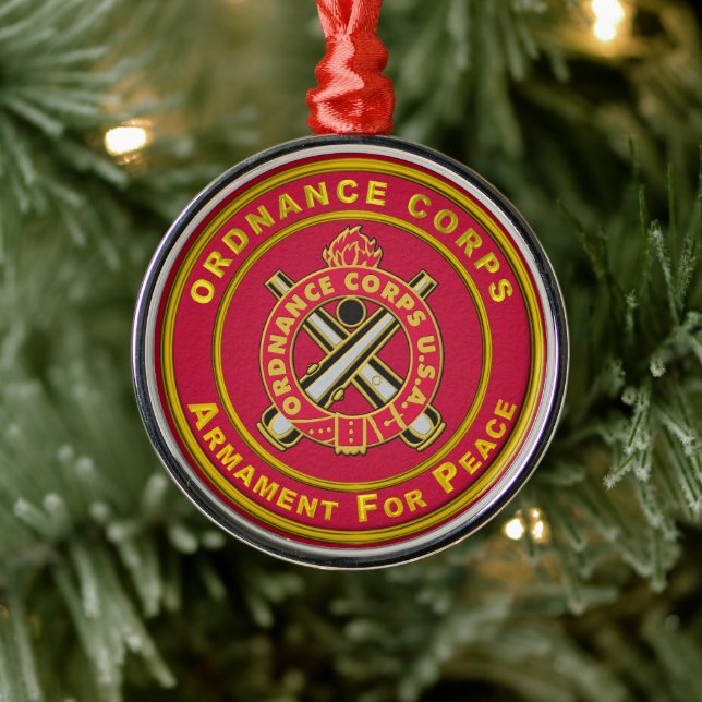 Ordnance Corps Weihnachten Ornament Aus Metall (Baum)