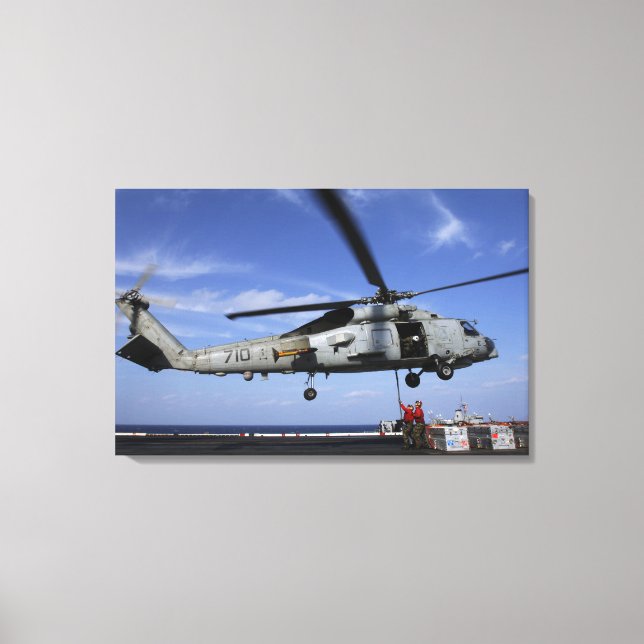 Ordnancer verbinden Transportkabel Leinwanddruck (Vorderseite)