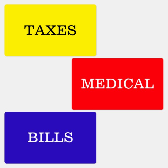 Ordner Etiketten (Gruppe)