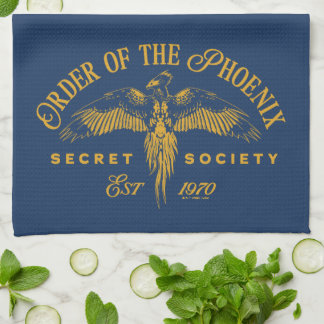 ORDNUNG DER FOENIX Secret Society Graphic Geschirrtuch