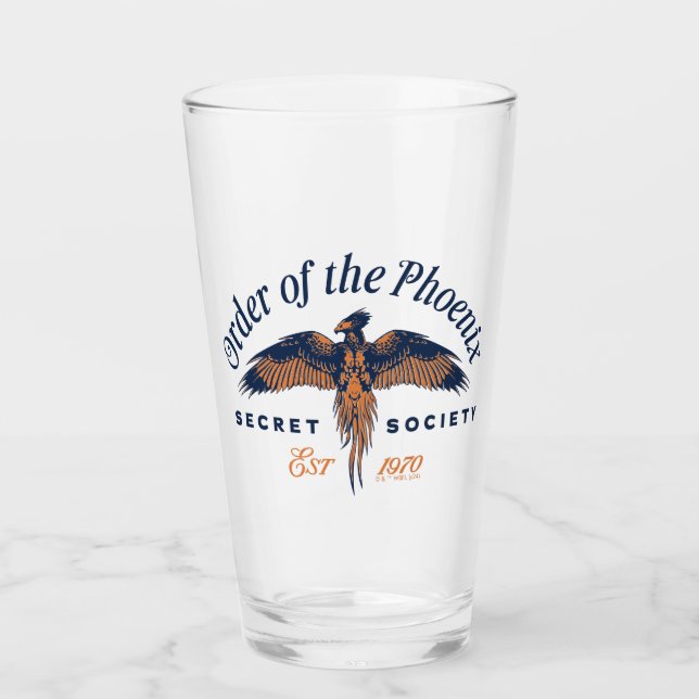 ORDNUNG DER FOENIX Secret Society Graphic Glas (Vorderseite)