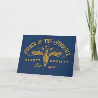 ORDNUNG DER FOENIX Secret Society Graphic Karte