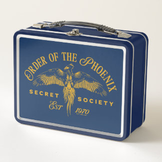 ORDNUNG DER FOENIX Secret Society Graphic Metall Brotdose
