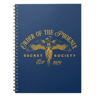 ORDNUNG DER FOENIX Secret Society Graphic Notizblock