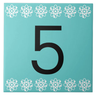 Ordnungszahl-Fliese Fliese