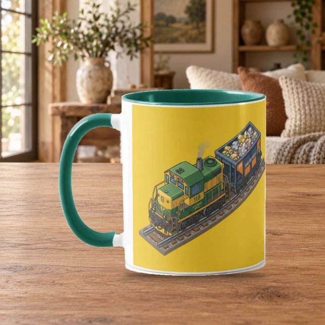 Ore Express Zug Hunter Green Combo Tasse (Von Creator hochgeladen)