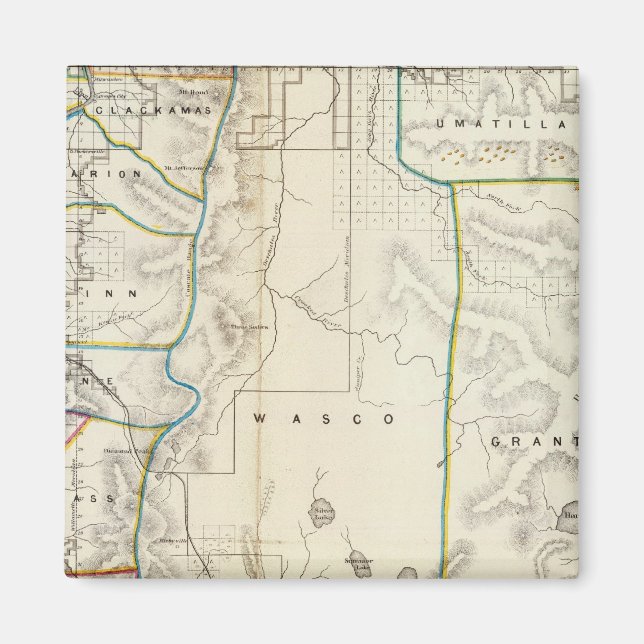 Oregon 2 magnet (Vorne)