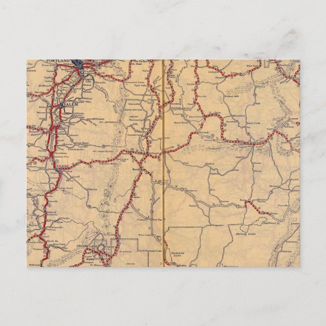 Oregon 4 postkarte (Vorderseite)