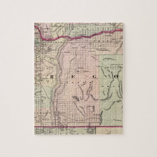 Oregon 6 puzzle (Vertikal)