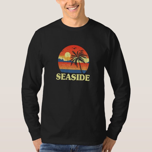 Oregon am Meer oder Sommer schrecklich tropisch ge T-Shirt (Vorderseite)
