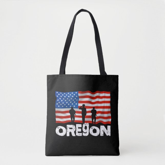 Oregon American Flag (Vorderseite)