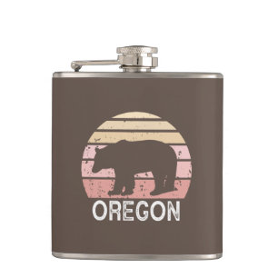 Oregon Bear Flachmann