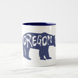 Oregon Bear Zweifarbige Tasse