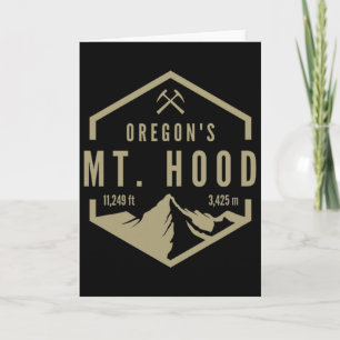 Oregon Berg Mt. Hood Karte