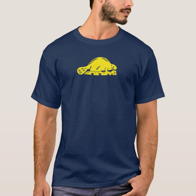 Oregon-Biber T-Shirt (Vorderseite)