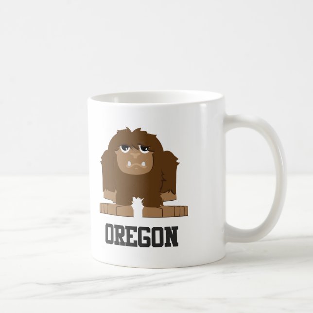 Oregon Bigfoot Kaffeetasse (Rechts)