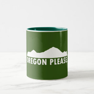 Oregon Bitte Zweifarbige Tasse