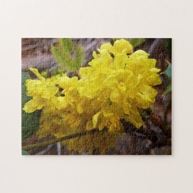 Oregon Blume Gelbe Wildblumen Puzzle (Horizontal)
