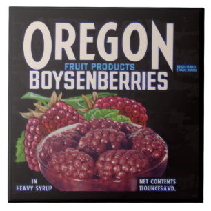 Oregon Boysenberries aus den 1940er Jahren kann de Fliese