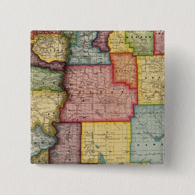 Oregon Button (Vorderseite)