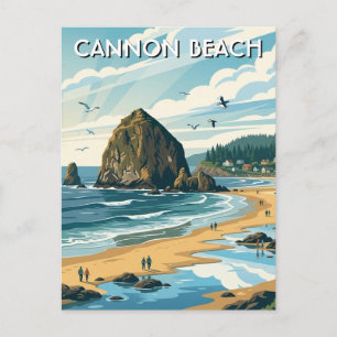 Oregon Cannon Beach Reise Postkarte