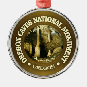 Oregon Caves (NM) Ornament Aus Metall