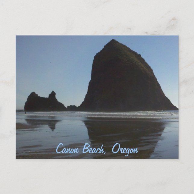 Oregon Coast Canon Beach Postkarte (Vorderseite)
