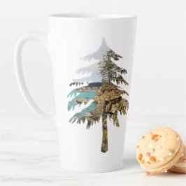 Oregon Coast Cutout Milchtasse
