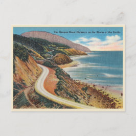 Oregon Coast Highway Vintag Postkarte