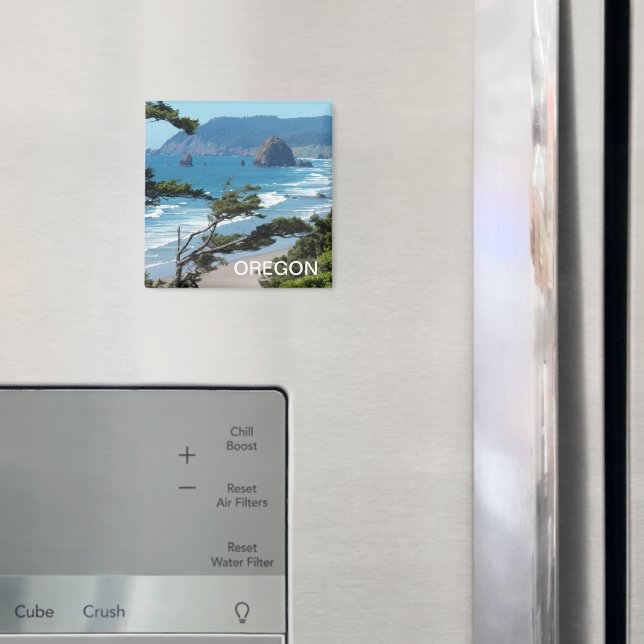 Oregon Coast Landschaftlich Seascape Magnet (In Situ (Kühlschrank))