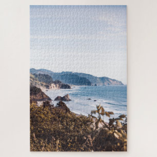 Oregon Coast Ocean and Mountains Fotografie Poste Puzzle